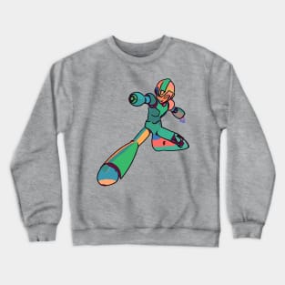 Mega Man Original Art Tee Crewneck Sweatshirt